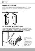 Предварительный просмотр 14 страницы Caple WI156 Instruction Manual