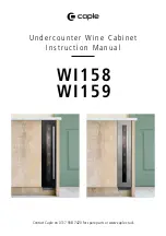 Caple WI158 Instruction Manual preview