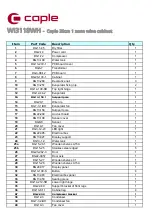 Preview for 3 page of Caple WI3118WH Technical Information