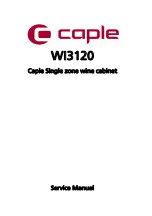 Предварительный просмотр 5 страницы Caple WI3120 Technical Information