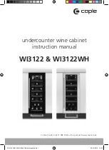 Caple WI3122 Instruction Manual preview