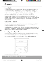 Preview for 12 page of Caple WI3122 Instruction Manual