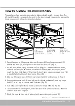 Preview for 13 page of Caple WI3123 Instruction Manual