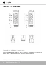 Preview for 16 page of Caple WI3123 Instruction Manual