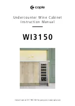 Caple WI3150 Instruction Manual preview