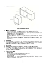 Preview for 7 page of Caple WI6115 Instruction Manual