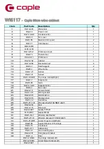 Preview for 4 page of Caple WI6117 Technical Information