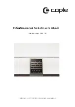 Caple WI6118 Instruction Manual preview