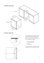 Preview for 9 page of Caple Wi6129 Instruction Manual