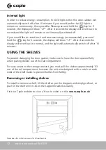 Preview for 12 page of Caple WI6133 Instruction Manual