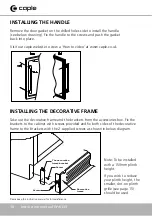 Preview for 14 page of Caple WI6133 Instruction Manual