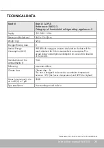 Preview for 23 page of Caple WI6133 Instruction Manual