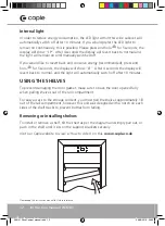 Предварительный просмотр 12 страницы Caple WI6141 Instruction Manual