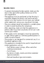 Preview for 4 page of Caple WI6142 Instruction Manual