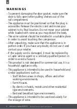 Preview for 4 page of Caple WI6150 Instruction Manual