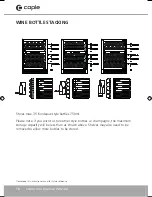 Preview for 16 page of Caple WI6160 Instruction Manual