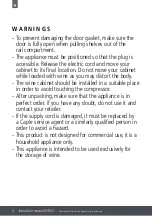 Preview for 4 page of Caple WI6161 Instruction Manual