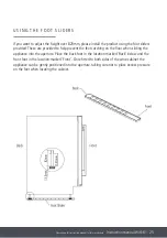 Preview for 25 page of Caple WI6161 Instruction Manual