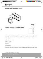 Предварительный просмотр 16 страницы Caple WI6232 Instruction Manual