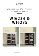 Caple WI6234 Instruction Manual preview