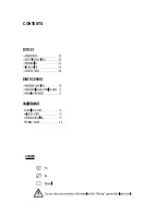 Preview for 2 page of Caple WMi2003 Instruction Manual