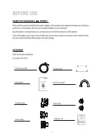 Preview for 3 page of Caple WMi2003 Instruction Manual