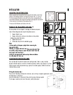 Preview for 6 page of Caple WMi2003 Instruction Manual