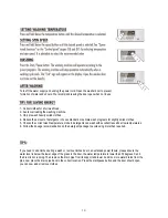 Preview for 14 page of Caple WMi2003 Instruction Manual