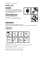 Preview for 16 page of Caple WMi2003 Instruction Manual