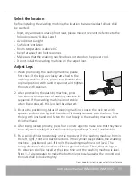 Preview for 11 page of Caple WMI3000 Instruction Manual