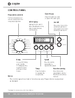 Preview for 18 page of Caple WMI3000 Instruction Manual