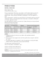 Preview for 37 page of Caple WMI3000 Instruction Manual