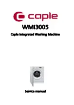 Preview for 1 page of Caple WMI3005 Service Manual