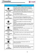 Preview for 5 page of Caple WMI3005 Service Manual