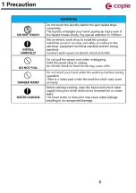 Preview for 6 page of Caple WMI3005 Service Manual