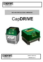 Preview for 1 page of caprari CapDRIVE Use And Installation Handbook