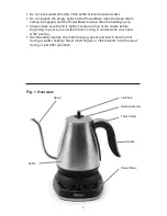 Предварительный просмотр 4 страницы Capresso 290.05 Operating Instructions Manual