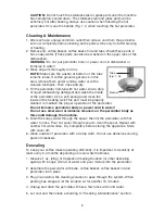 Предварительный просмотр 8 страницы Capresso 405.05 Instructions Manual