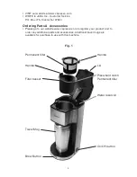 Предварительный просмотр 4 страницы Capresso 425 Instructions & Warranty