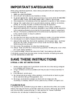 Preview for 2 page of Capresso C1OO 261 Operatinginstructions Instructions Manual