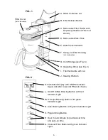 Предварительный просмотр 5 страницы Capresso CM300 475 Operating Instructions Manual