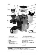 Предварительный просмотр 4 страницы Capresso CoffeeTEAM Pro Glass 477 Operating Instructions Manual