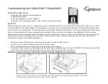 Предварительный просмотр 1 страницы Capresso CoffeeTEAM TS 465 Troubleshooting