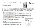 Предварительный просмотр 2 страницы Capresso CoffeeTEAM TS 465 Troubleshooting