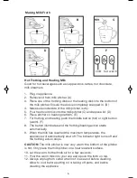 Предварительный просмотр 6 страницы Capresso froth PLUS 204 Operating Instructions Manual