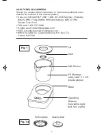 Предварительный просмотр 4 страницы Capresso froth PRO 202 Operating Instructions Manual