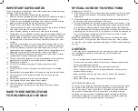 Предварительный просмотр 2 страницы Capresso FrothSelect 209.05 Operating Instructions Manual