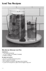 Предварительный просмотр 10 страницы Capresso iced tea Select 623.02 Operating Instructions Manual