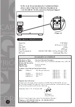 Предварительный просмотр 6 страницы Capricorn CEP 2000 Operating Instructions Manual