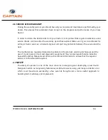 Preview for 15 page of Captain 273 4WD Operator'S Manual